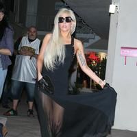 Lady Gaga leaves a recording studio in Hollywood | Picture 58836
